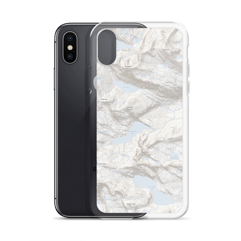 Gray Wolf iPhone Case