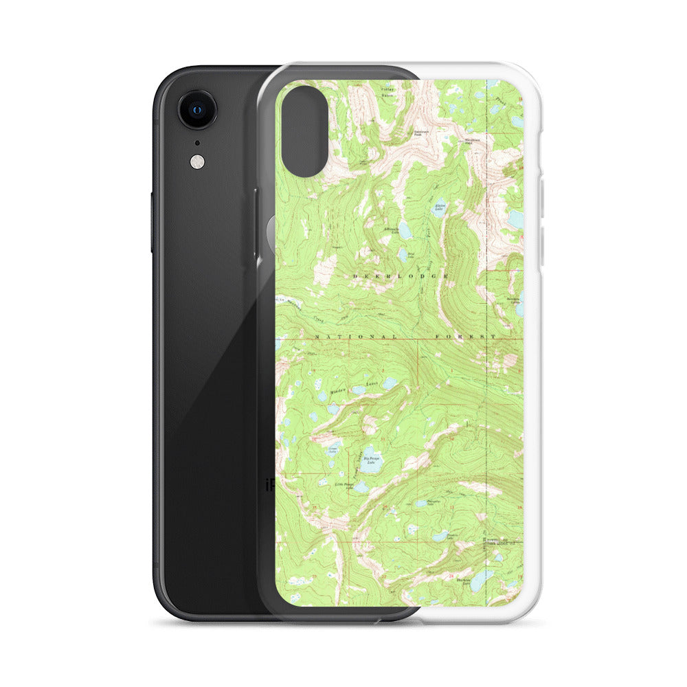 Deer Lodge Range iPhone Case