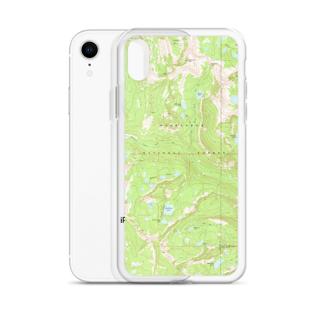 Deer Lodge Range iPhone Case