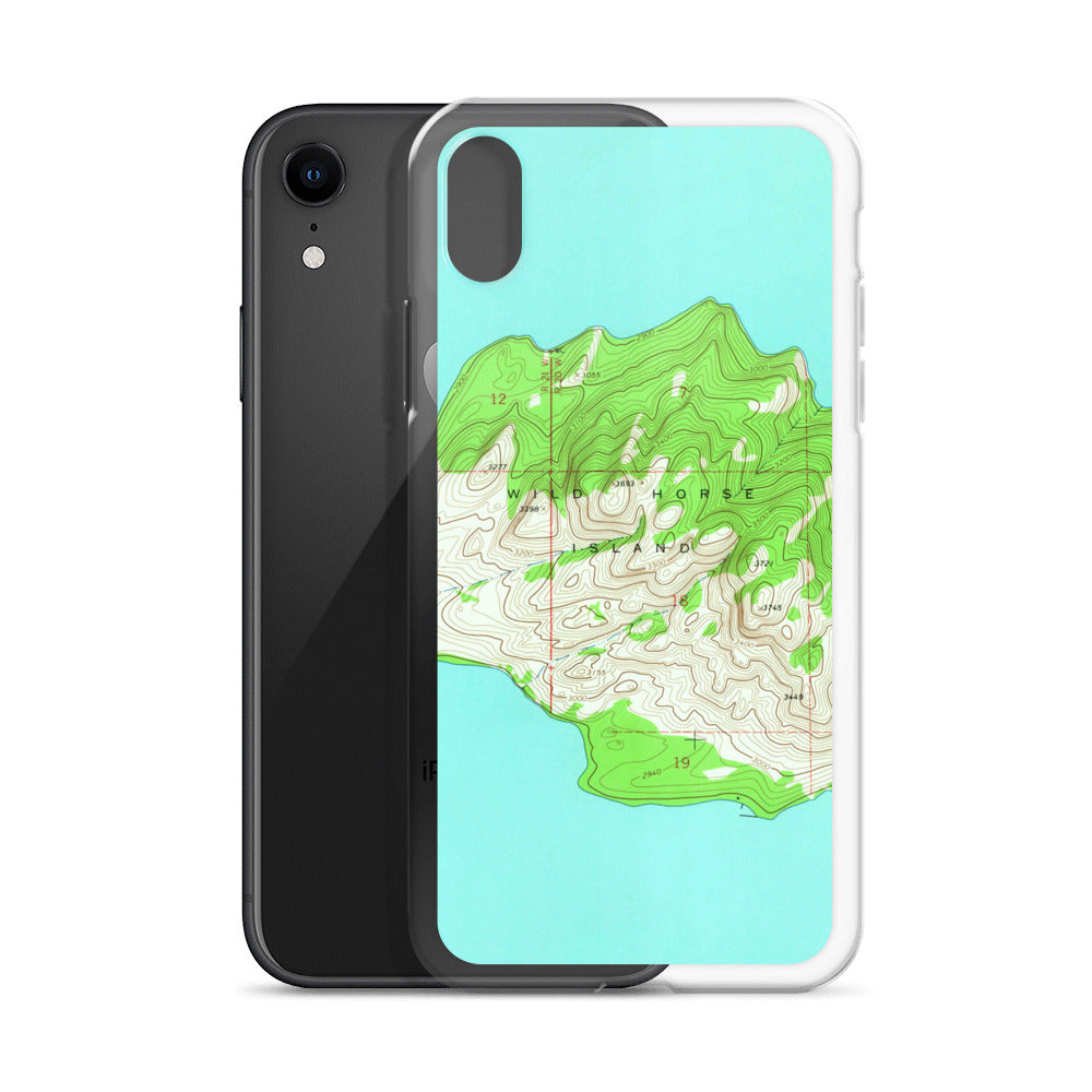 Wildhorse Island Portrait iPhone Case