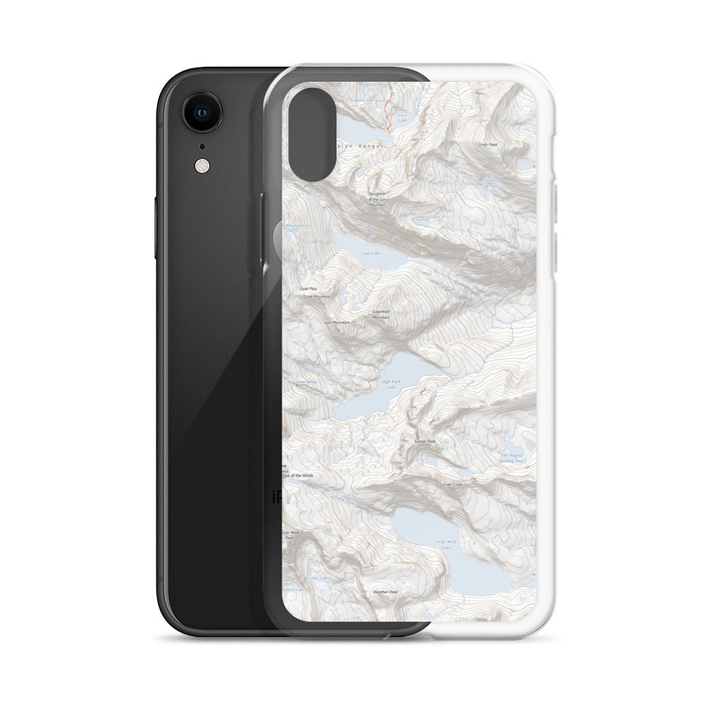 Gray Wolf iPhone Case