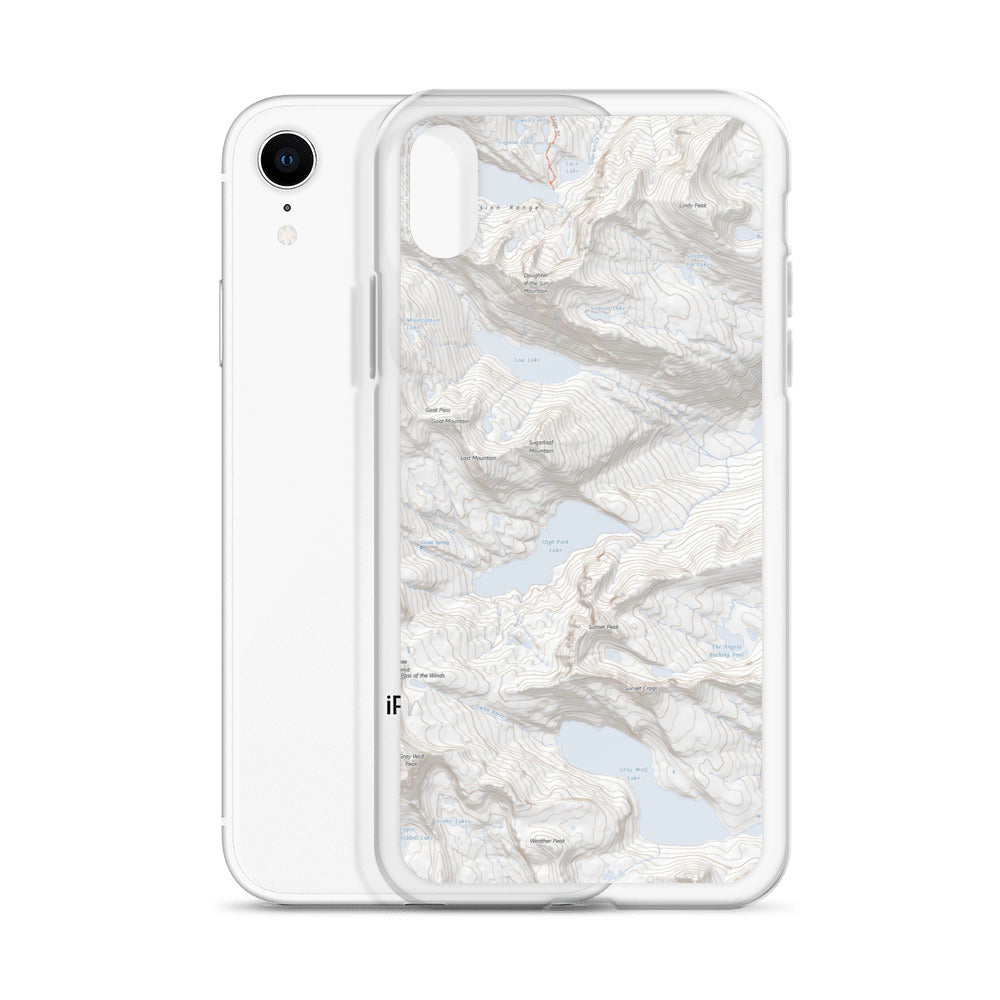 Gray Wolf iPhone Case