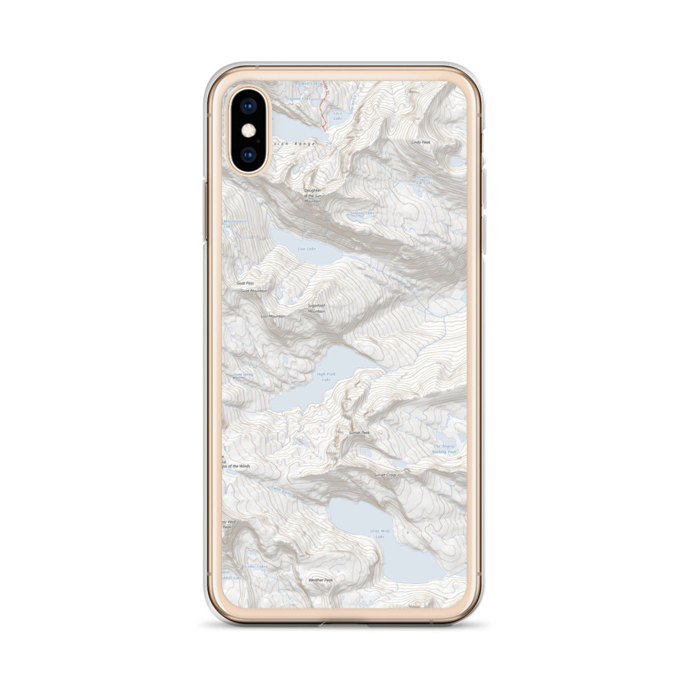Gray Wolf iPhone Case