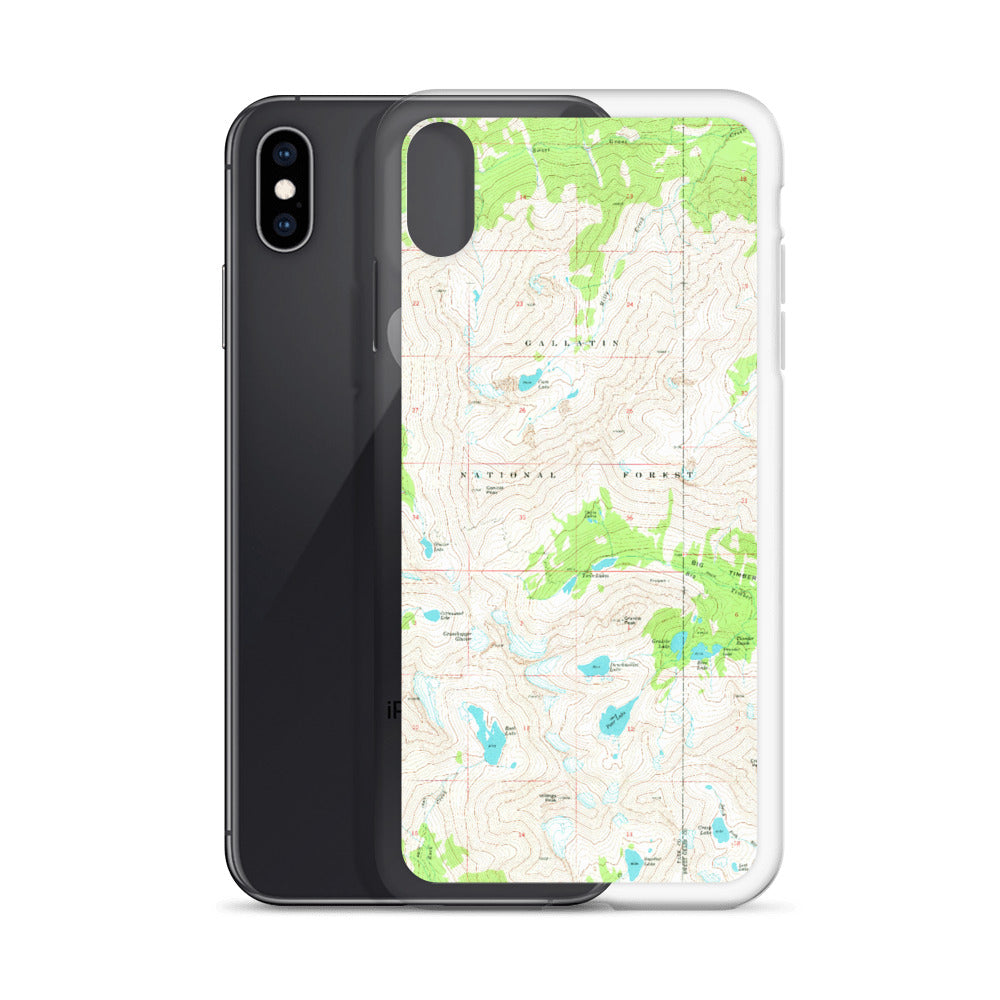 Crazy Mountains iPhone Case