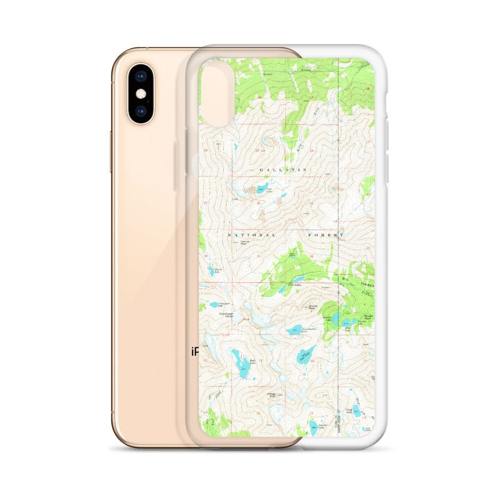 Crazy Mountains iPhone Case