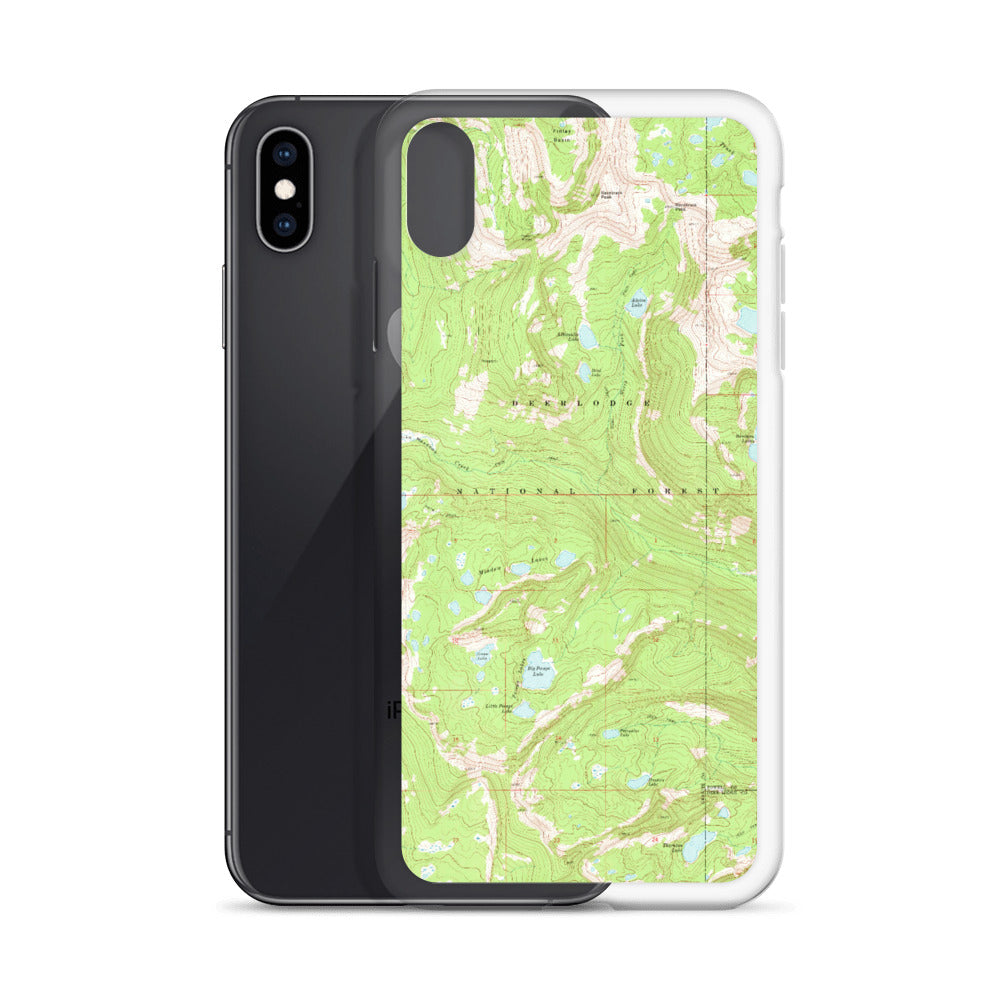 Deer Lodge Range iPhone Case