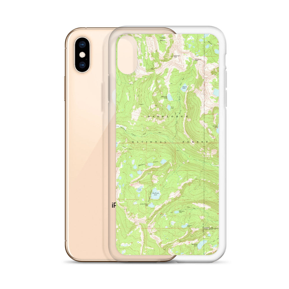 Deer Lodge Range iPhone Case