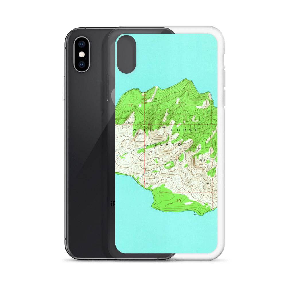 Wildhorse Island Portrait iPhone Case