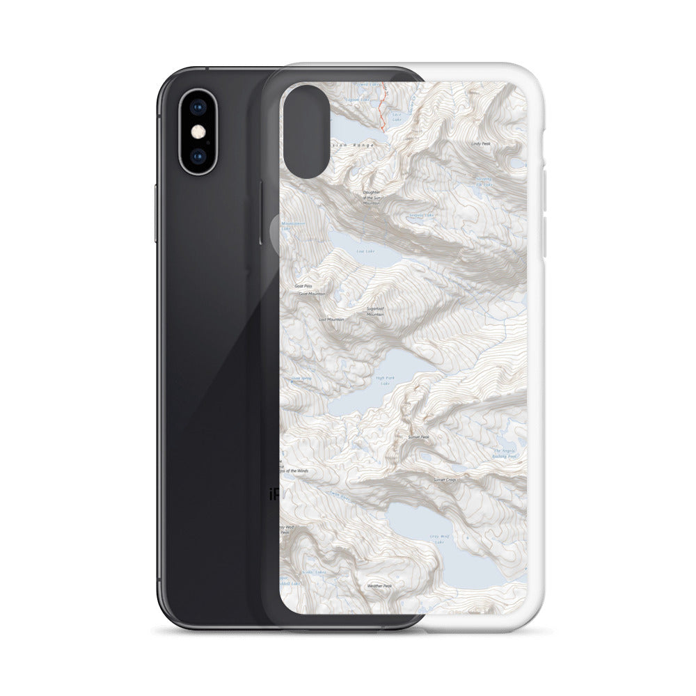 Gray Wolf iPhone Case