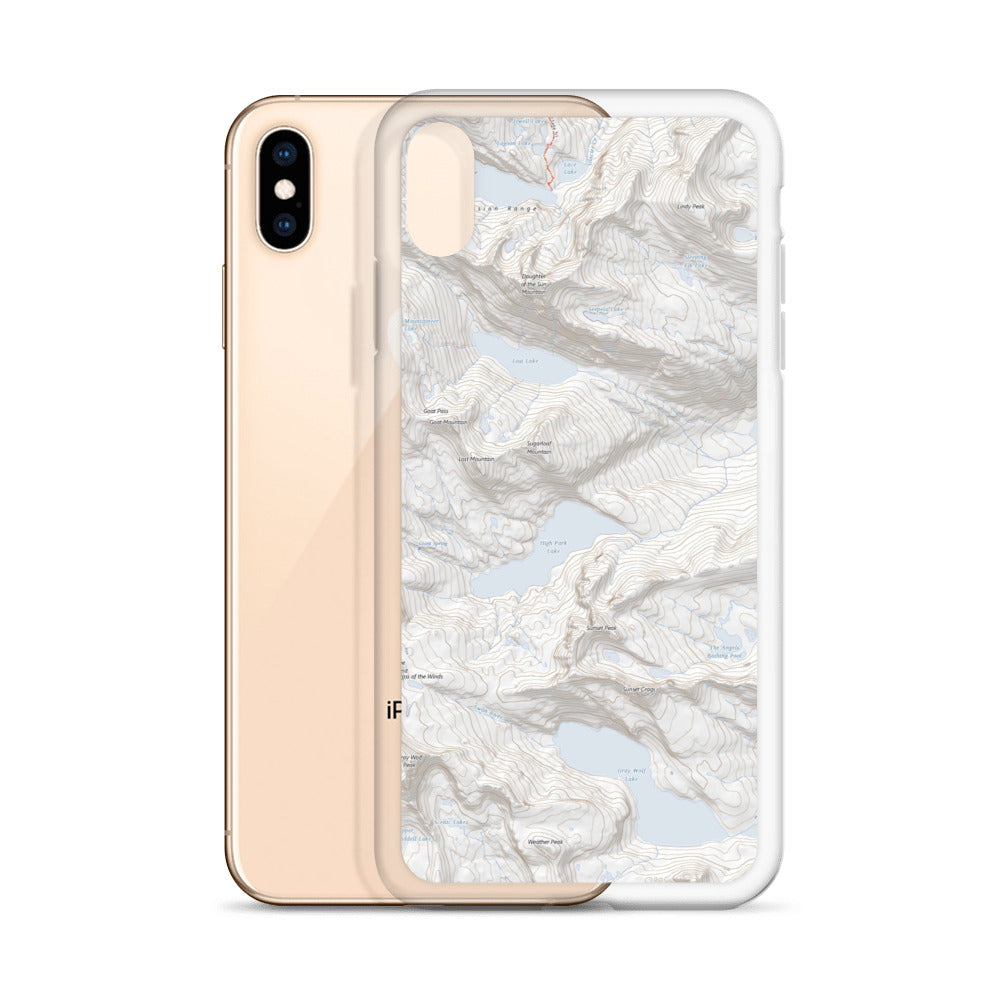 Gray Wolf iPhone Case