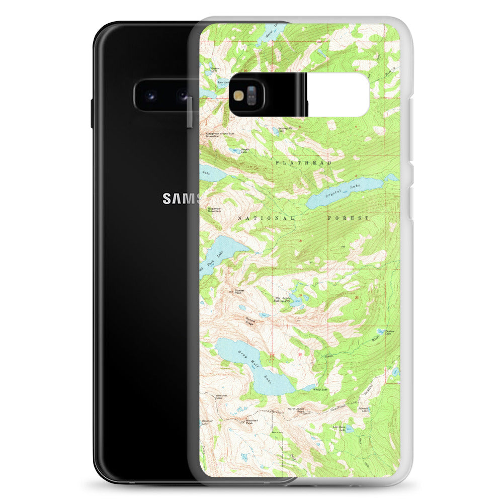 Gray Wolf Samsung Case