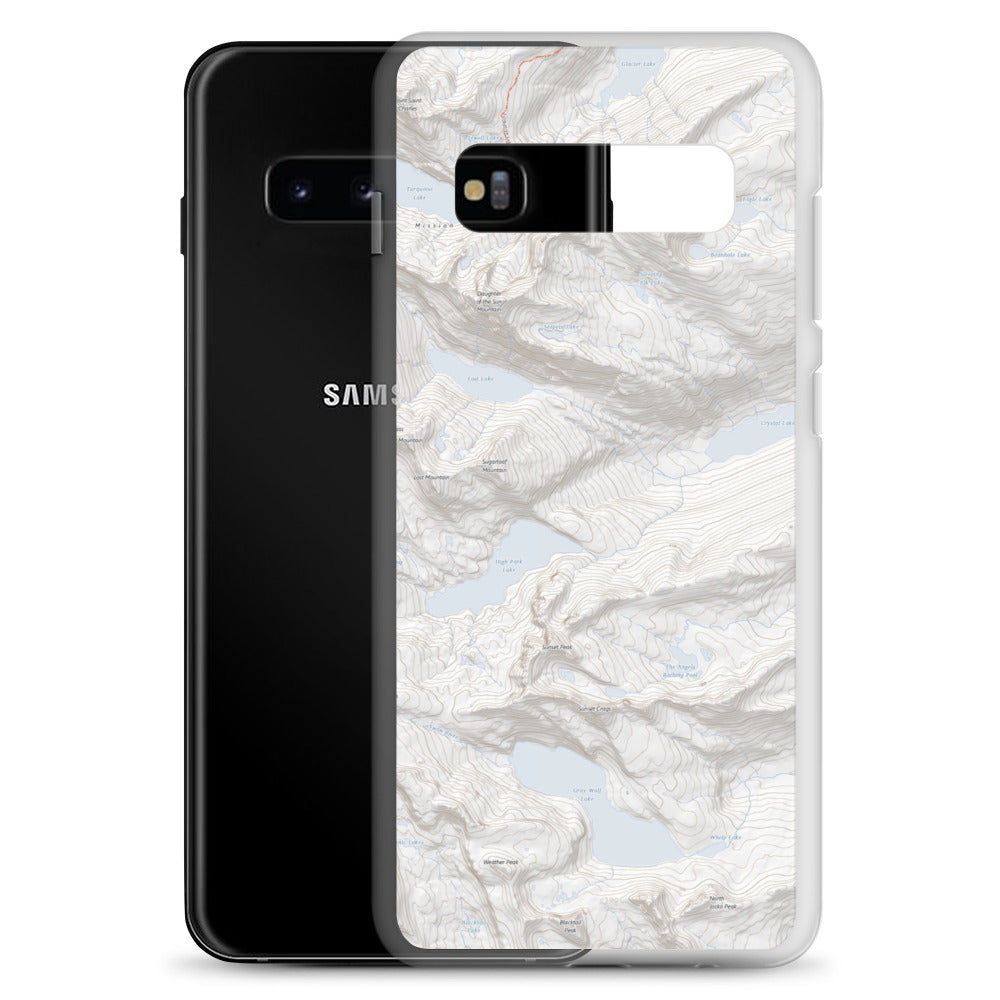 Gray Wolf Samsung Case