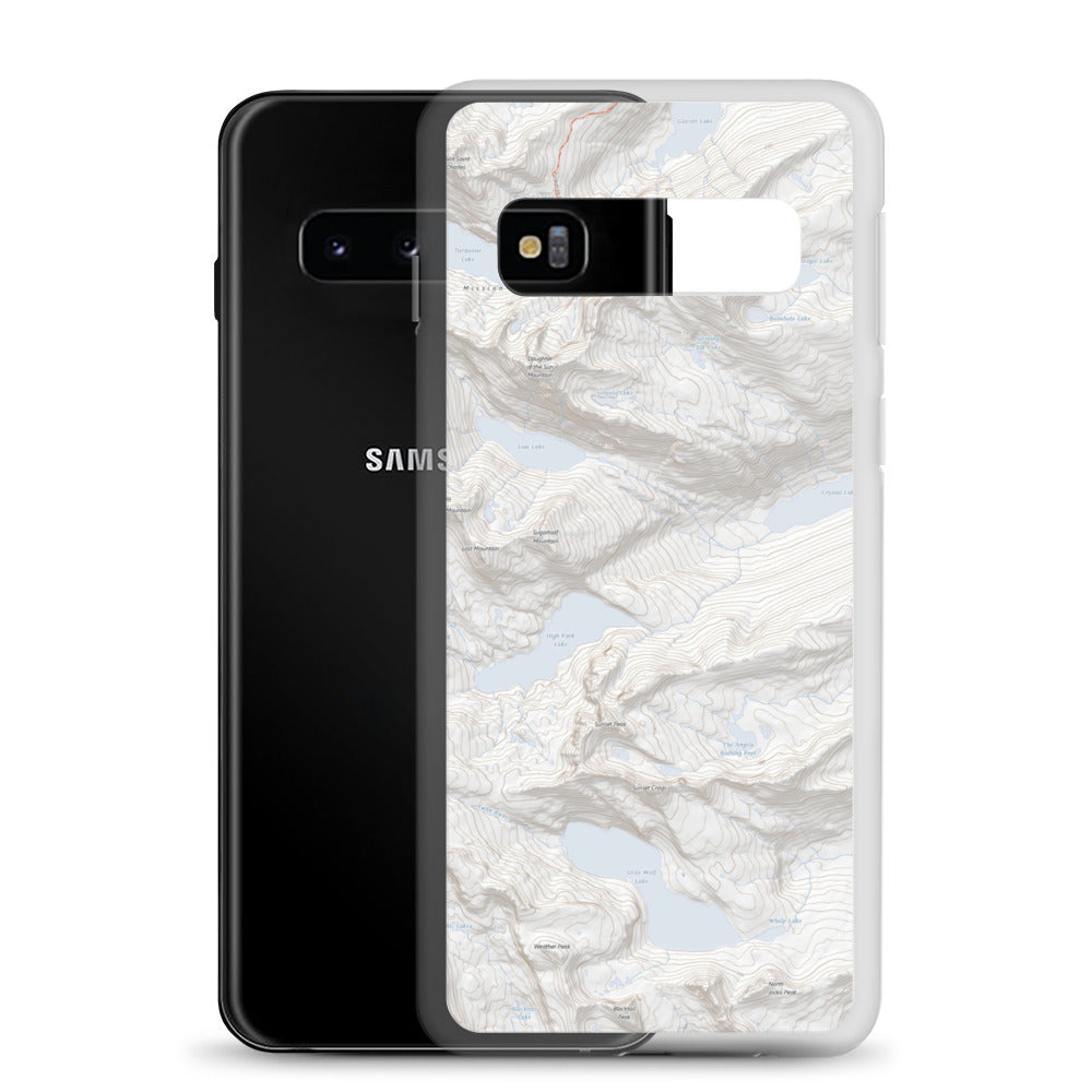 Gray Wolf Samsung Case