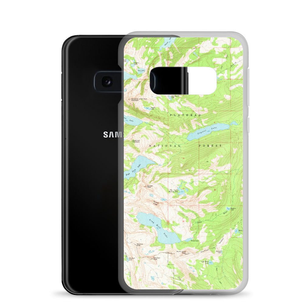 Gray Wolf Samsung Case