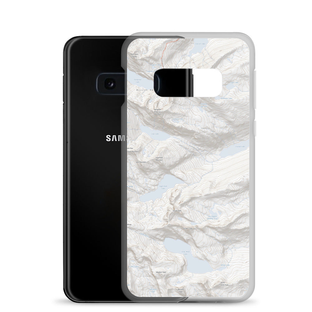 Gray Wolf Samsung Case