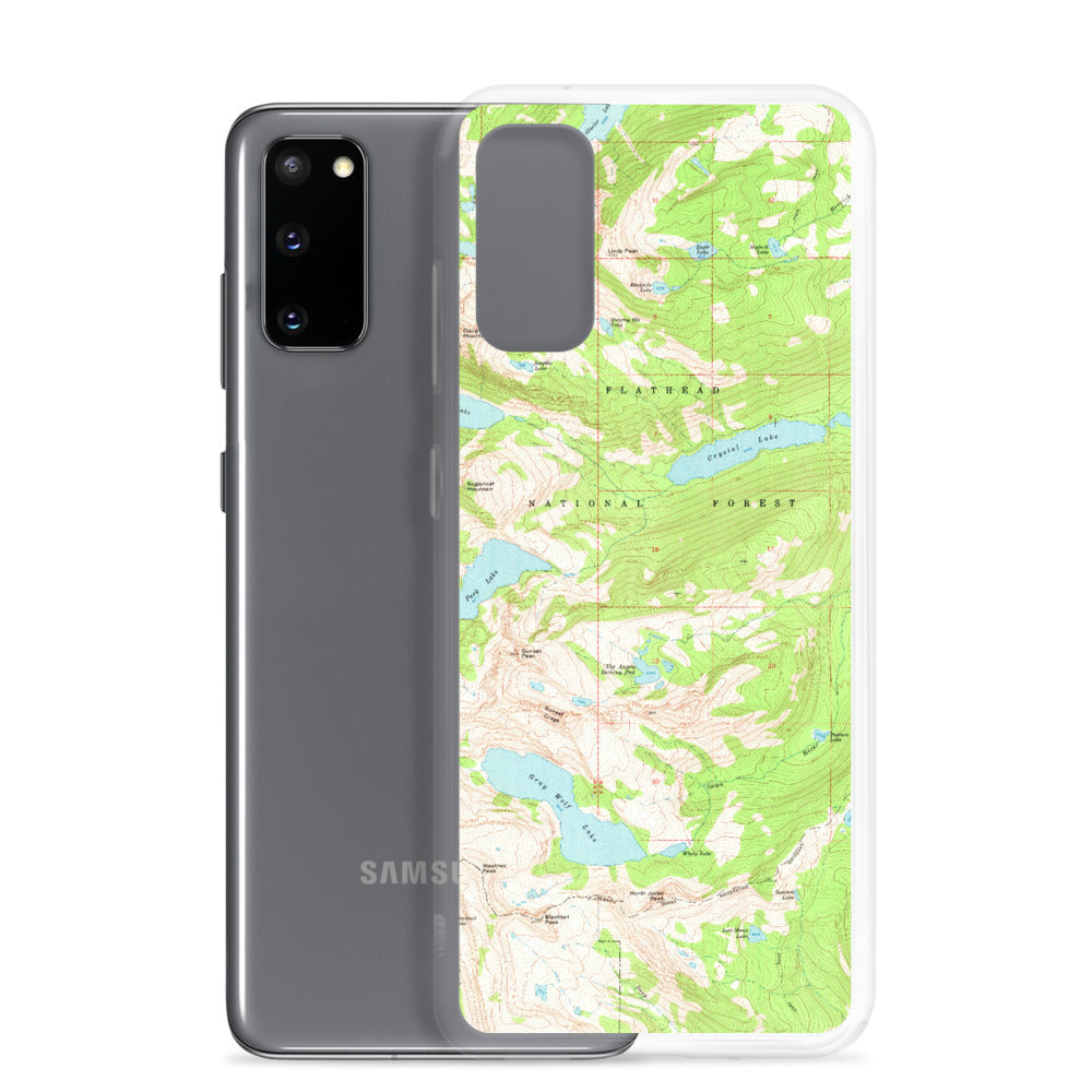 Gray Wolf Samsung Case