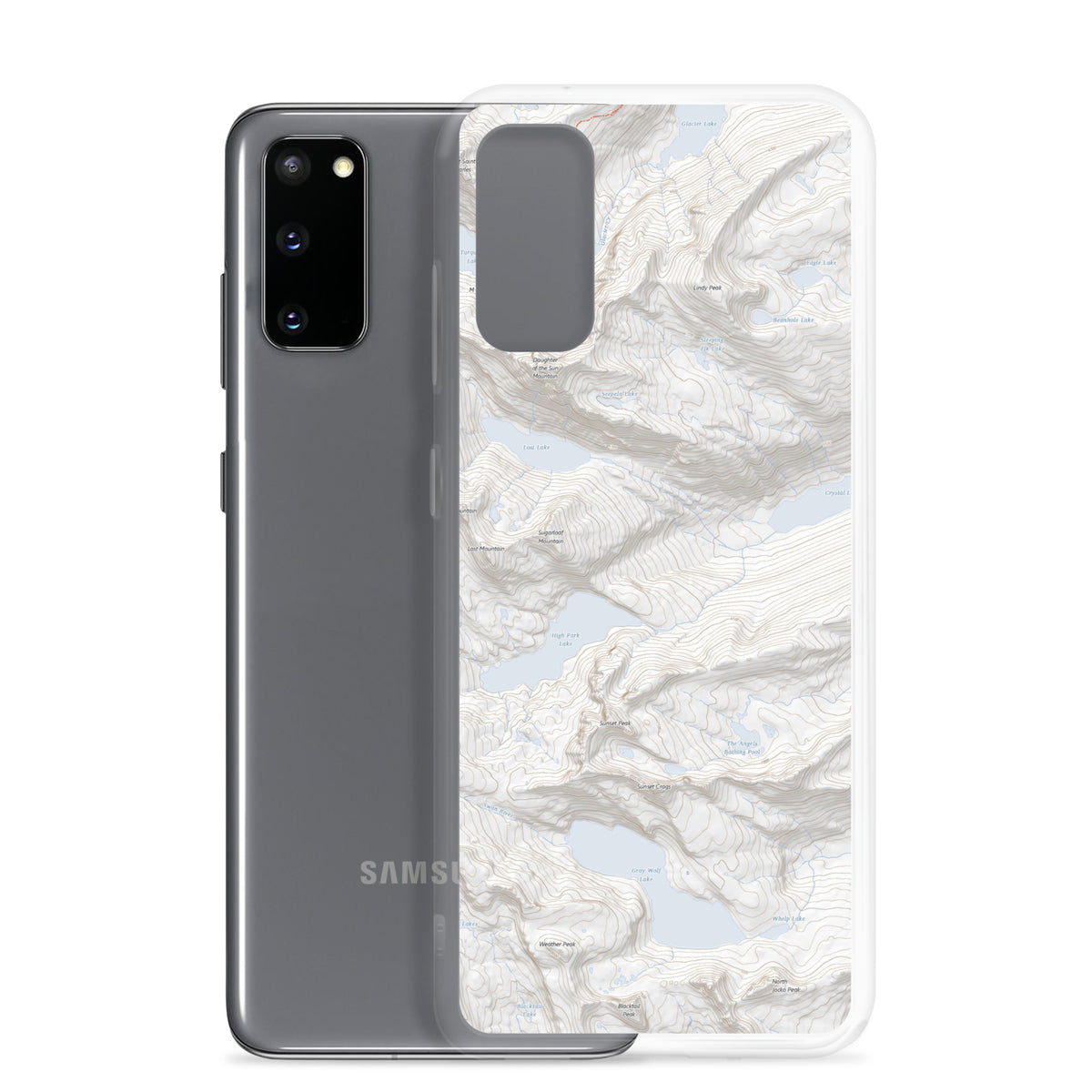 Gray Wolf Samsung Case