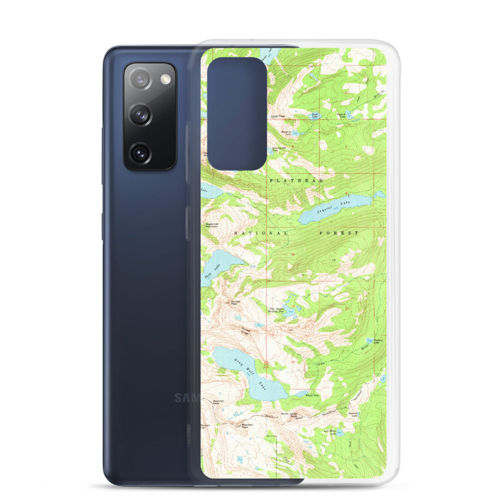 Gray Wolf Samsung Case