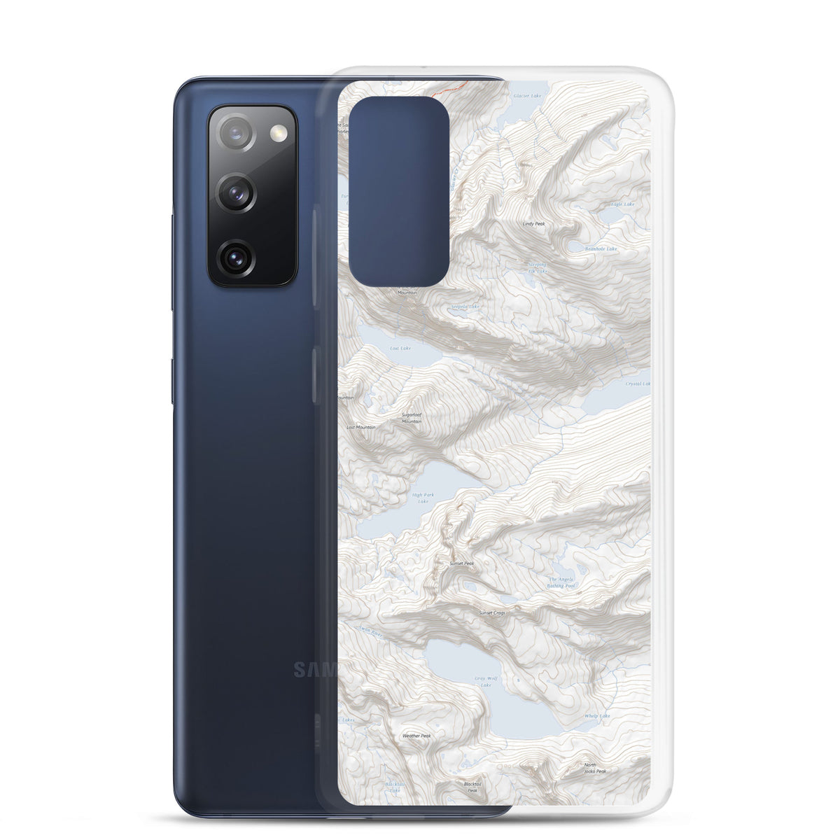 Gray Wolf Samsung Case