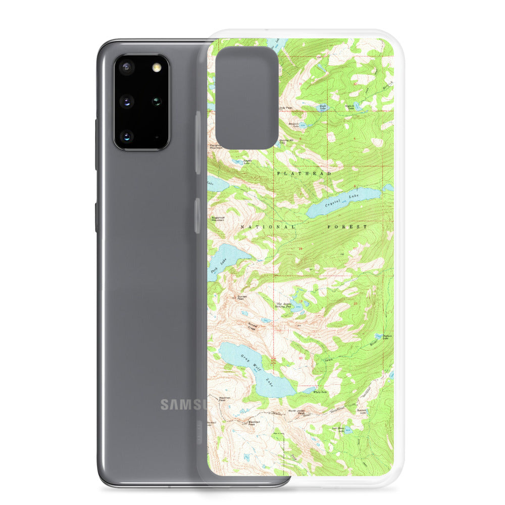 Gray Wolf Samsung Case