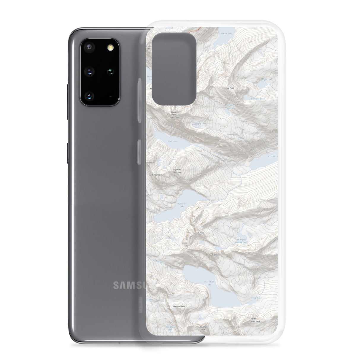 Gray Wolf Samsung Case