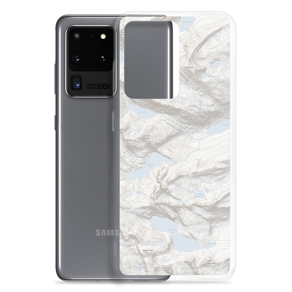 Gray Wolf Samsung Case