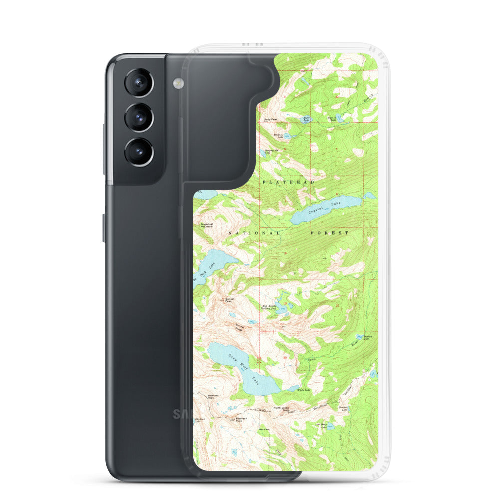 Gray Wolf Samsung Case