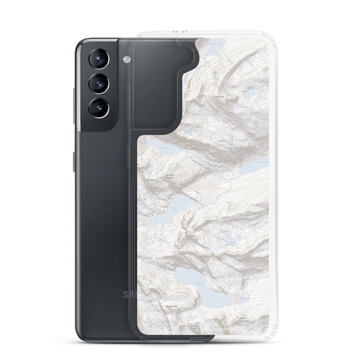 Gray Wolf Samsung Case