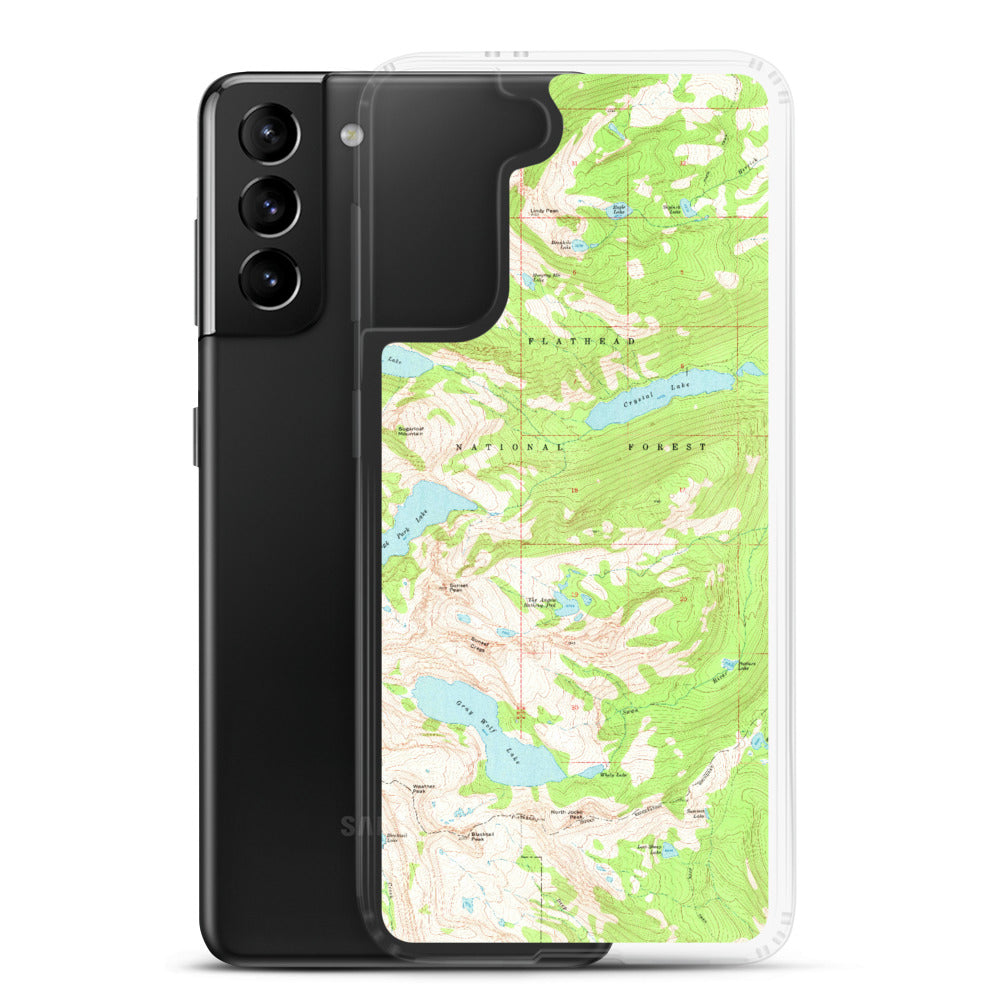 Gray Wolf Samsung Case