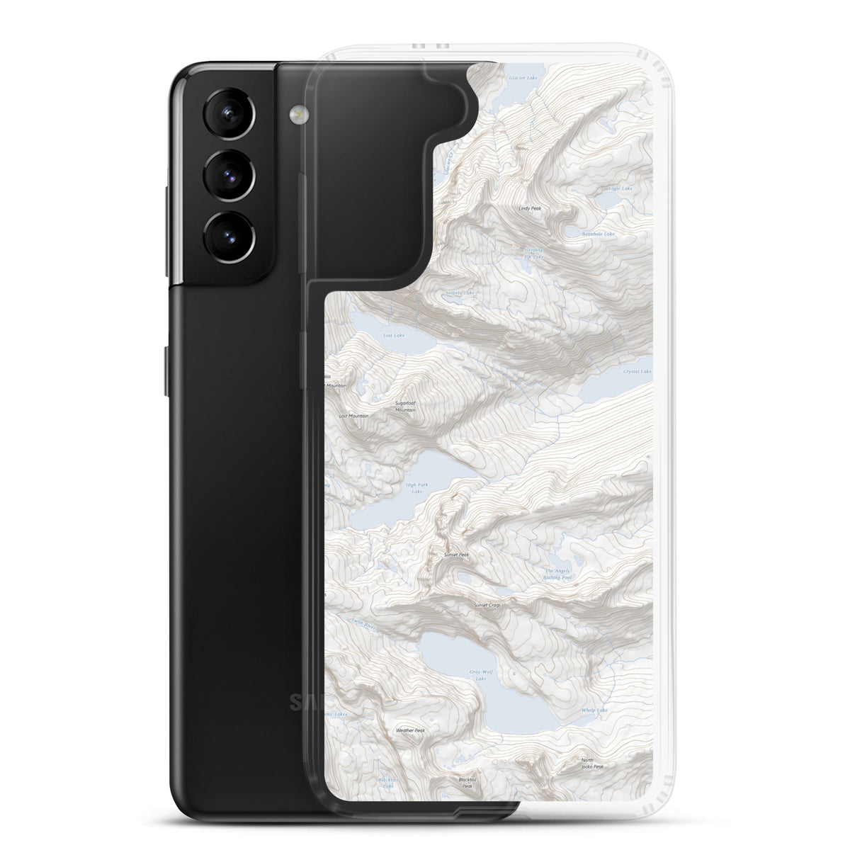 Gray Wolf Samsung Case