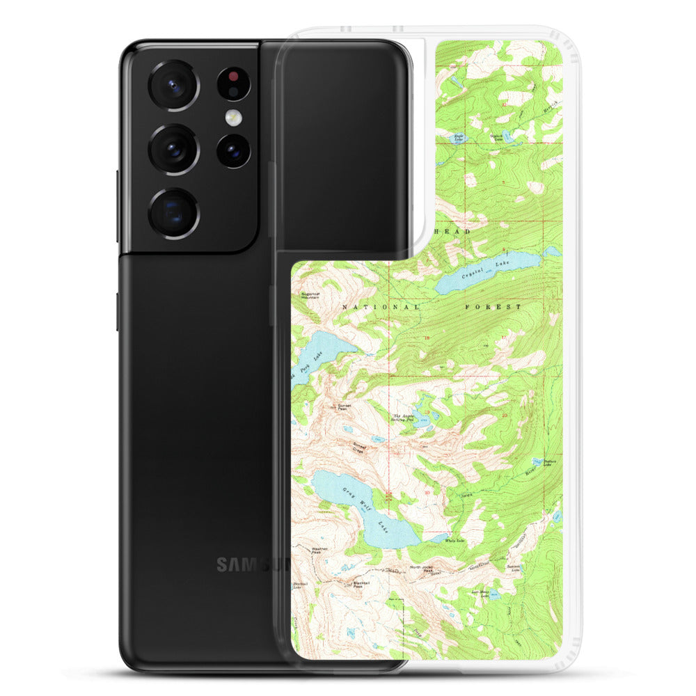 Gray Wolf Samsung Case