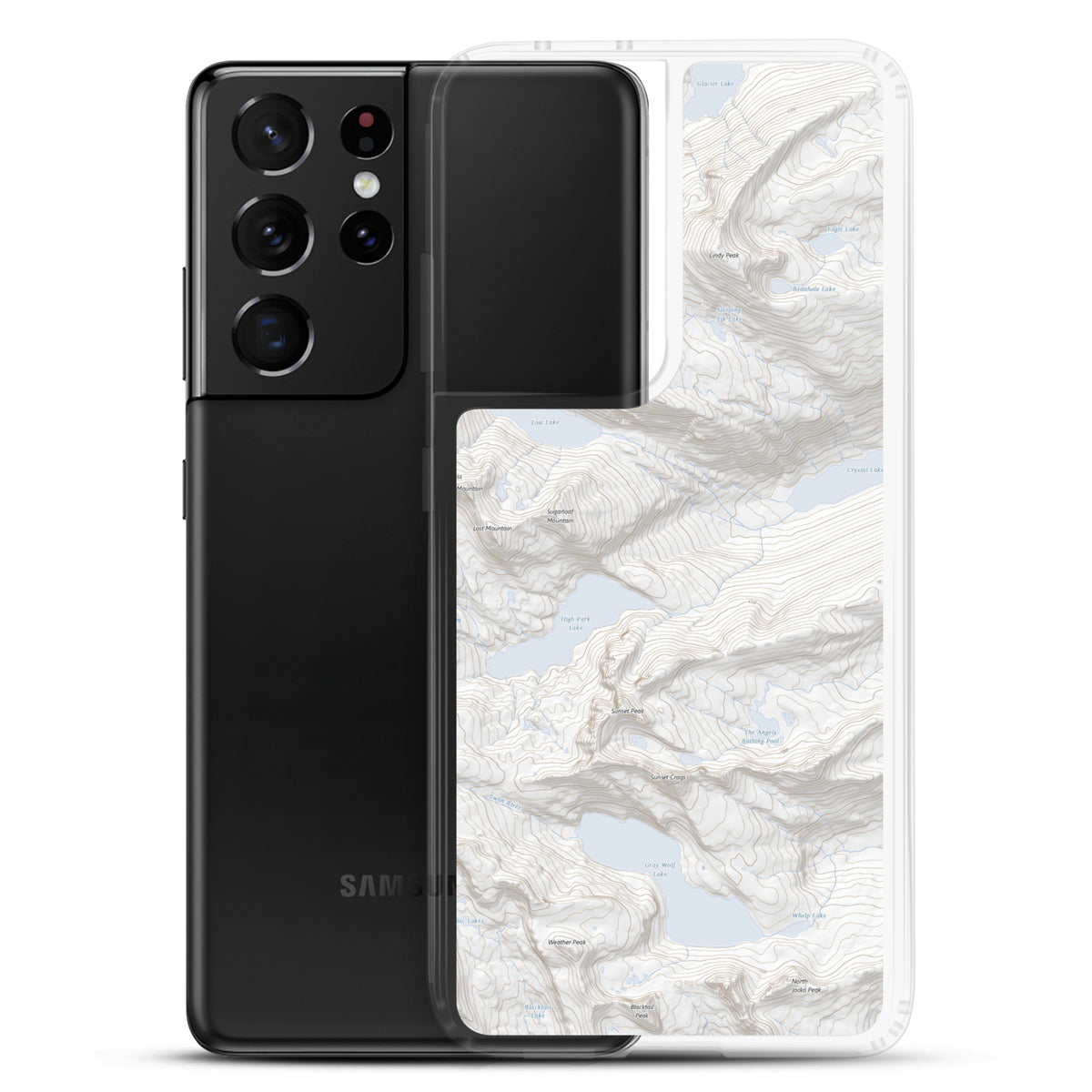 Gray Wolf Samsung Case