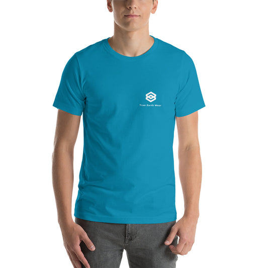True Earth Logo Pastel Short-Sleeve Unisex T-Shirt