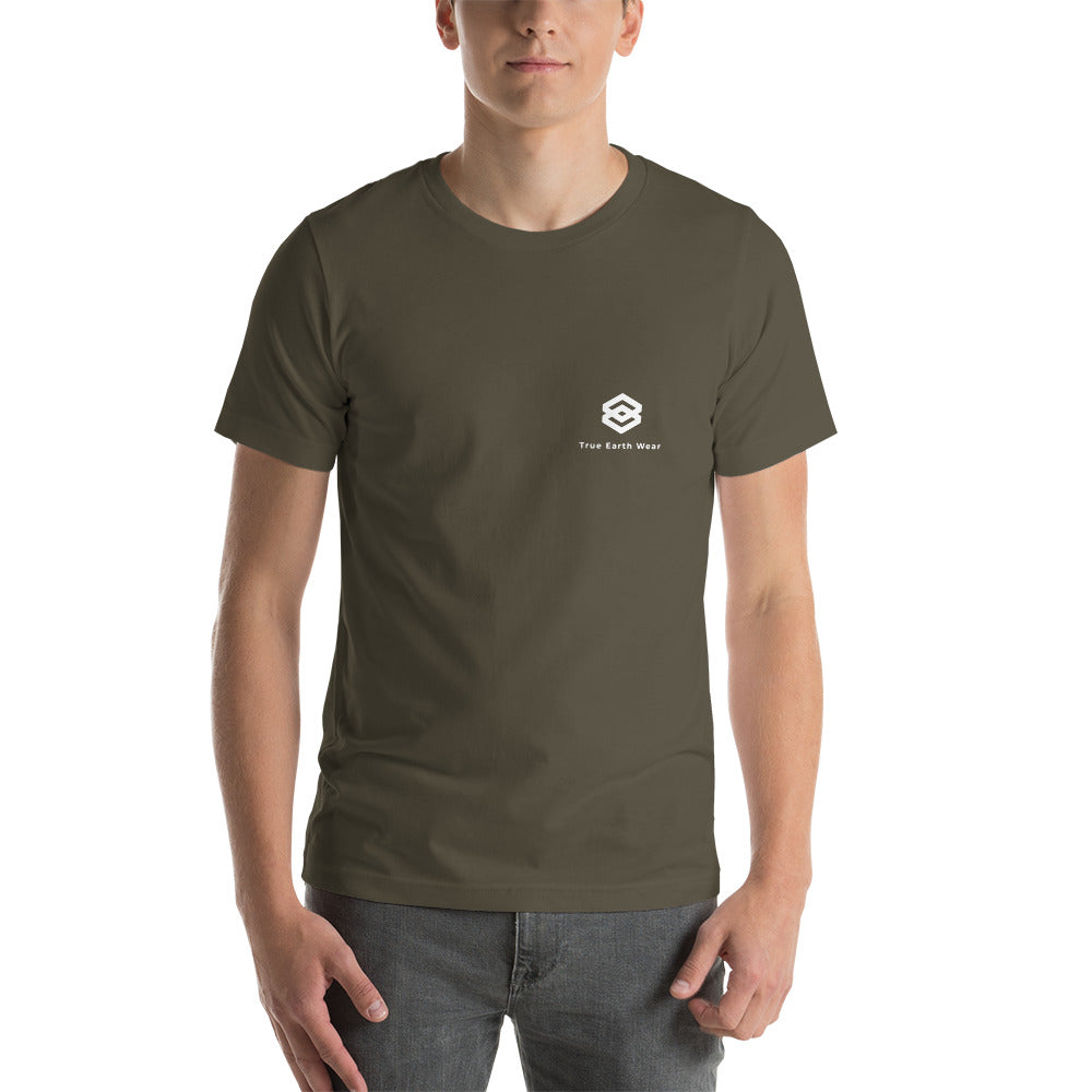 True Earth Logo Dark Short-Sleeve Unisex T-Shirt