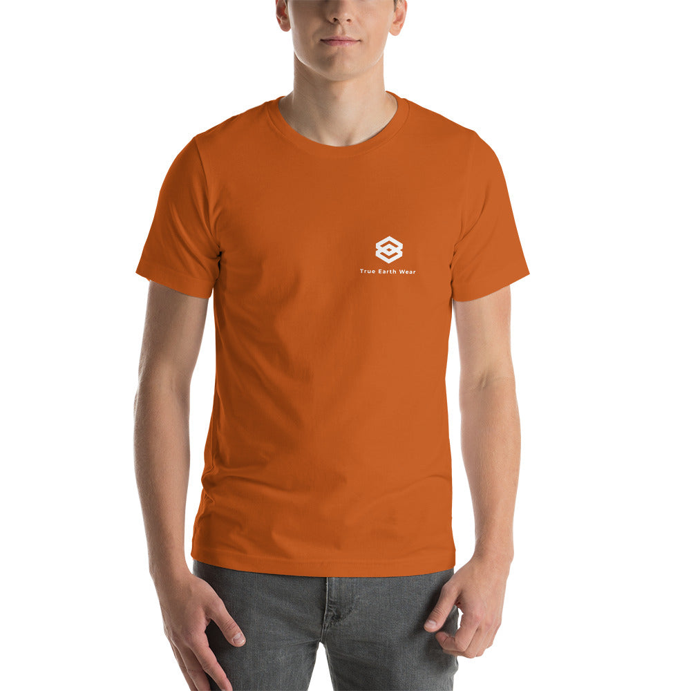 True Earth Logo Pastel Short-Sleeve Unisex T-Shirt