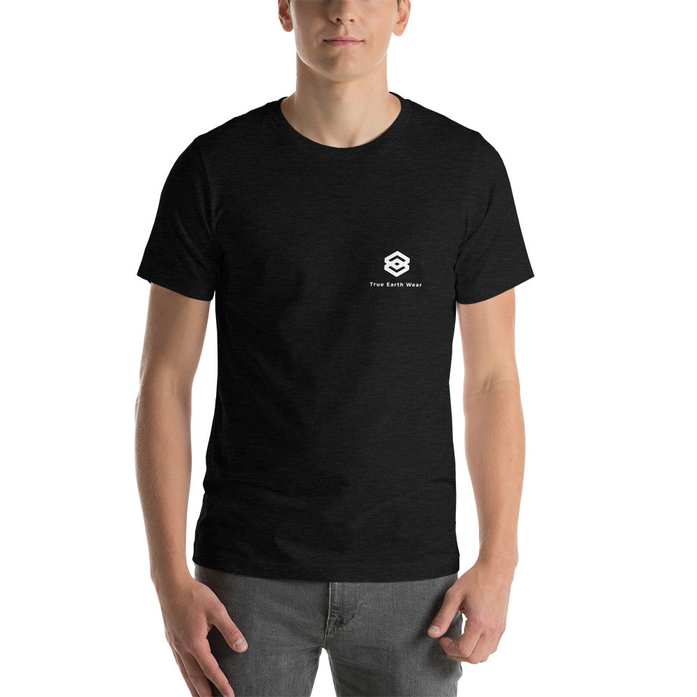 True Earth Logo Dark Short-Sleeve Unisex T-Shirt