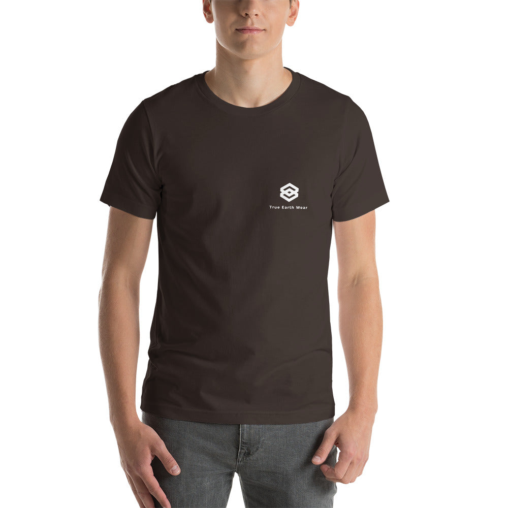 True Earth Logo Dark Short-Sleeve Unisex T-Shirt