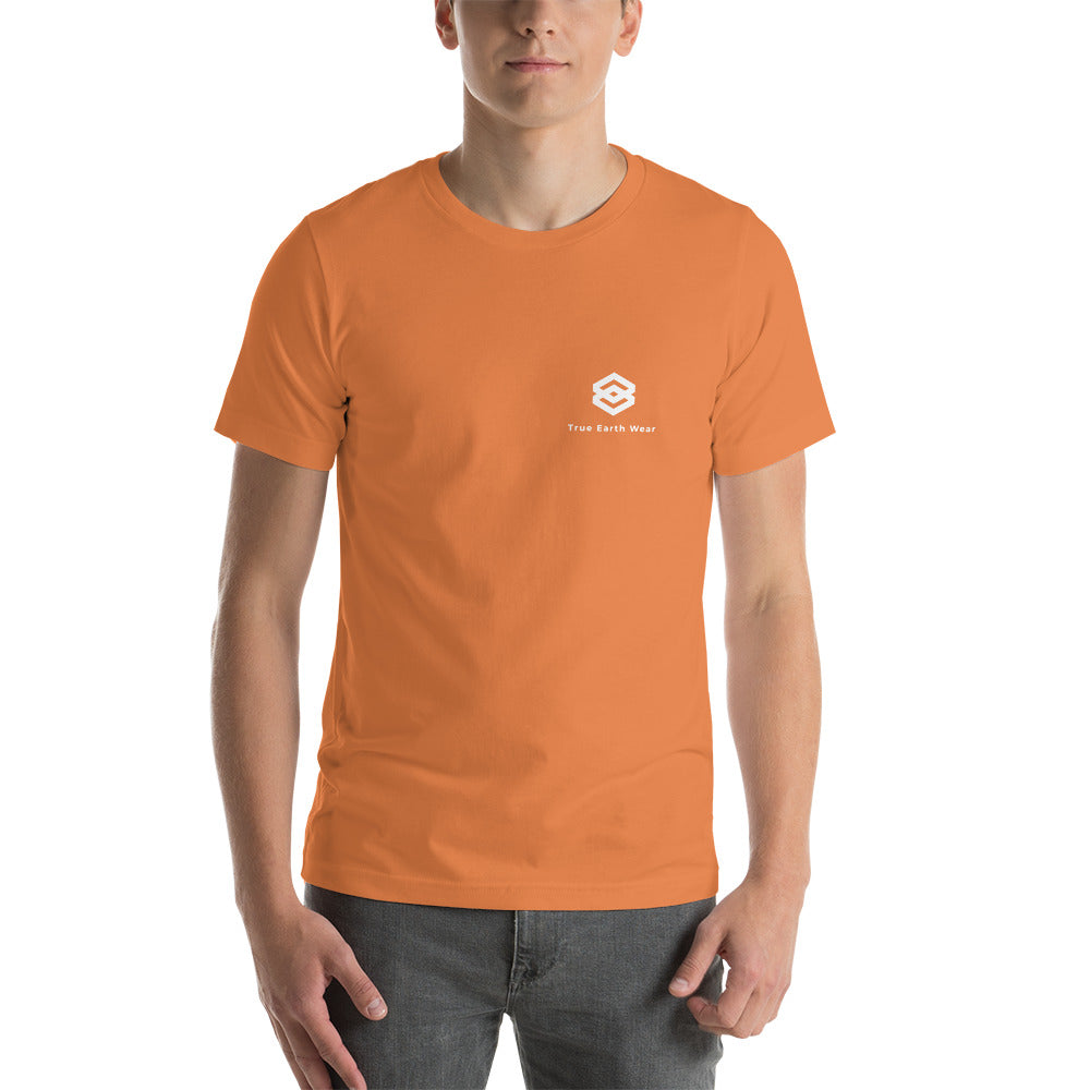 True Earth Logo Pastel Short-Sleeve Unisex T-Shirt