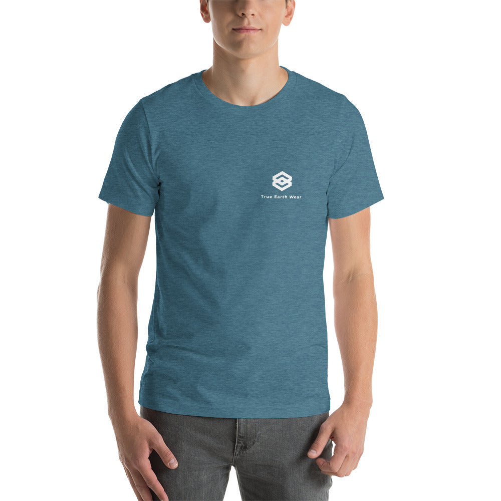 True Earth Logo Pastel Short-Sleeve Unisex T-Shirt