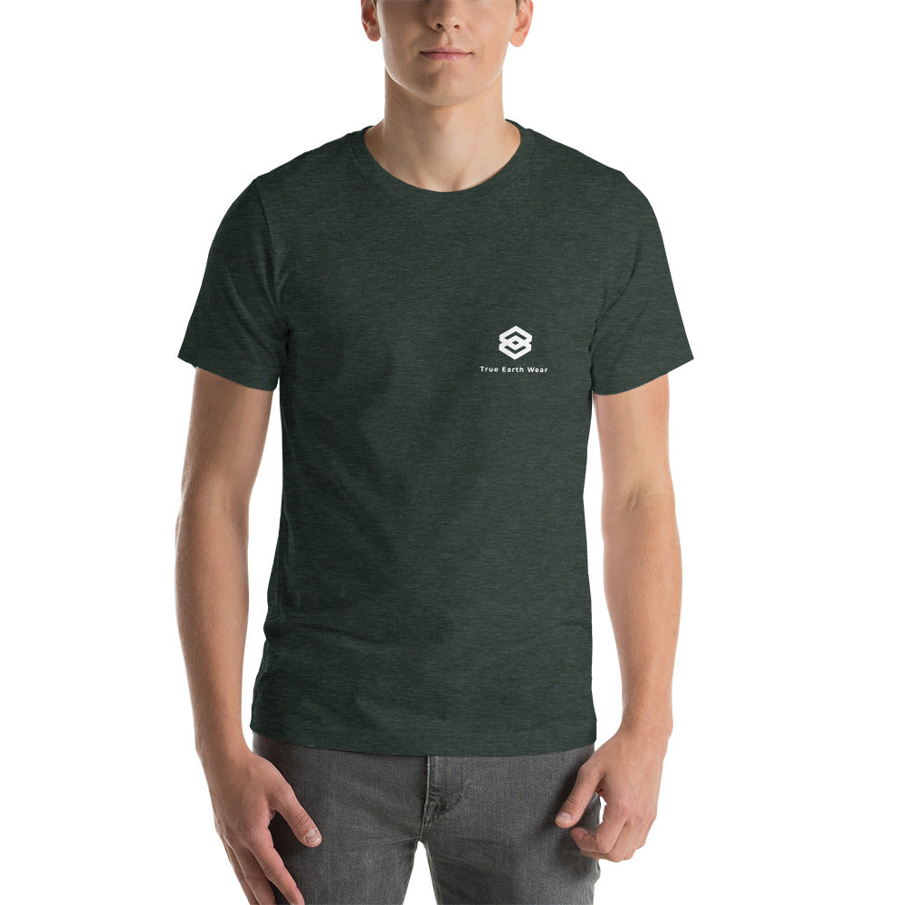True Earth Logo Dark Short-Sleeve Unisex T-Shirt