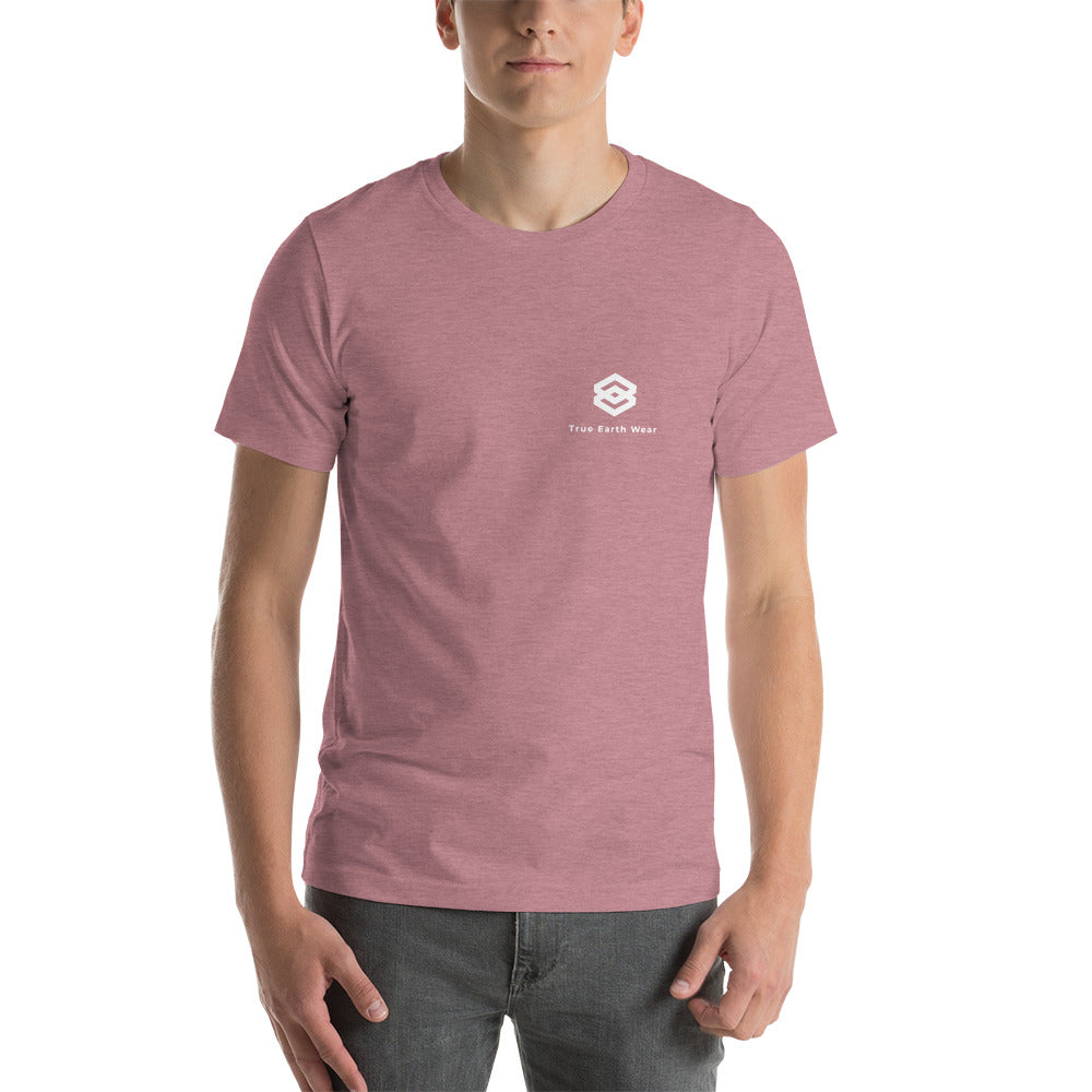 True Earth Logo Pastel Short-Sleeve Unisex T-Shirt