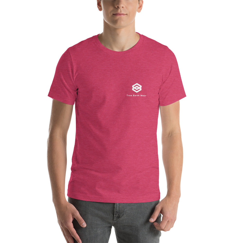 True Earth Logo Pastel Short-Sleeve Unisex T-Shirt