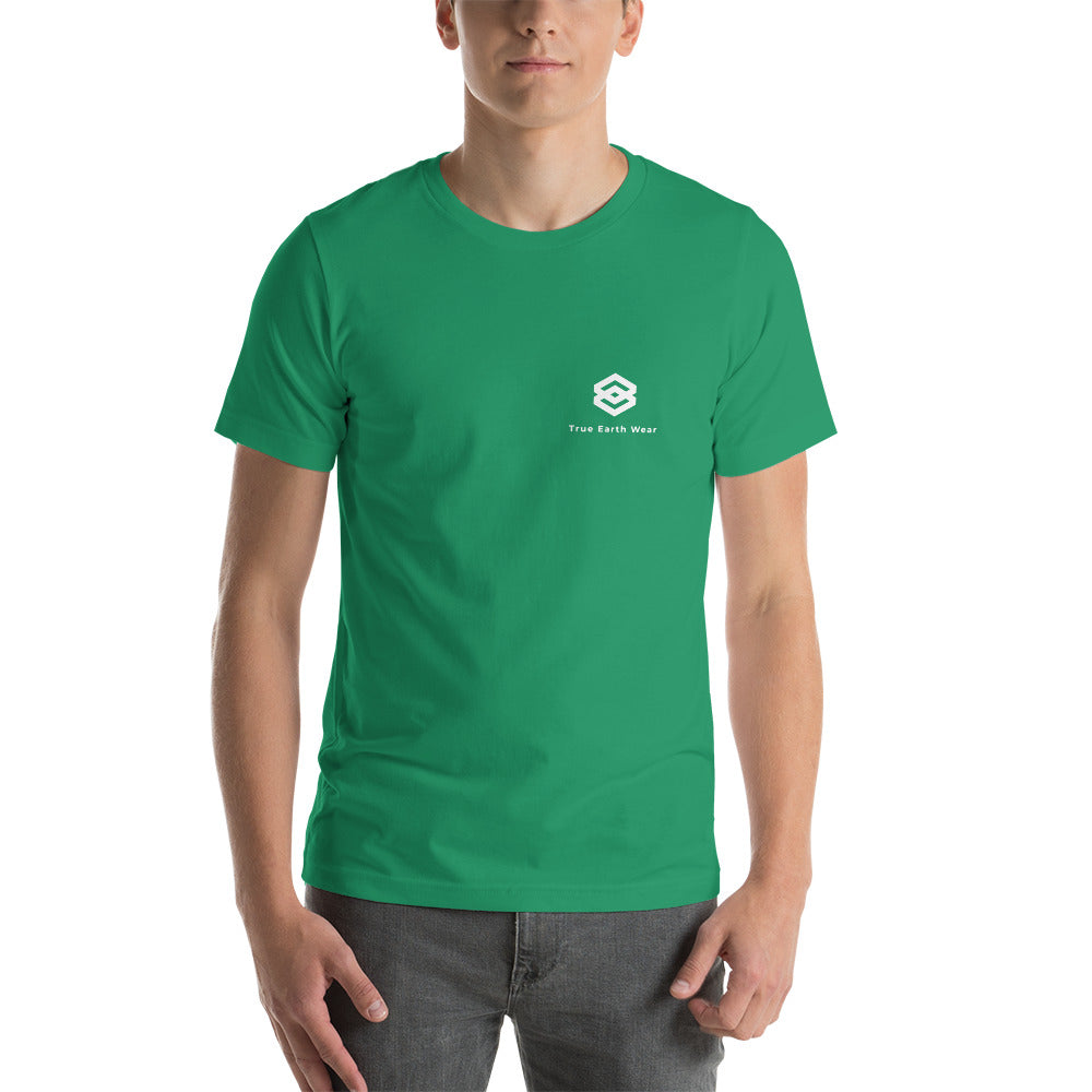 True Earth Logo Pastel Short-Sleeve Unisex T-Shirt