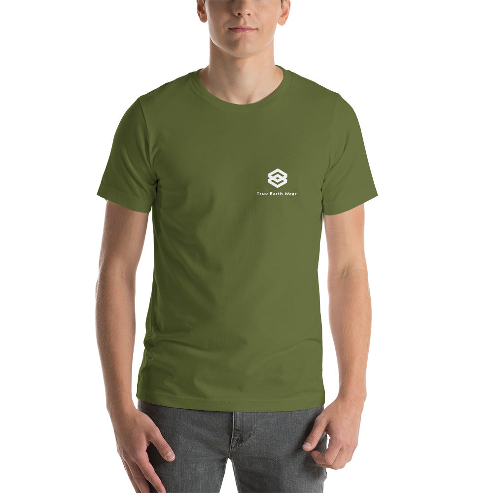 True Earth Logo Pastel Short-Sleeve Unisex T-Shirt