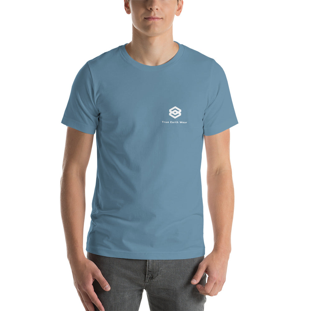 True Earth Logo Pastel Short-Sleeve Unisex T-Shirt