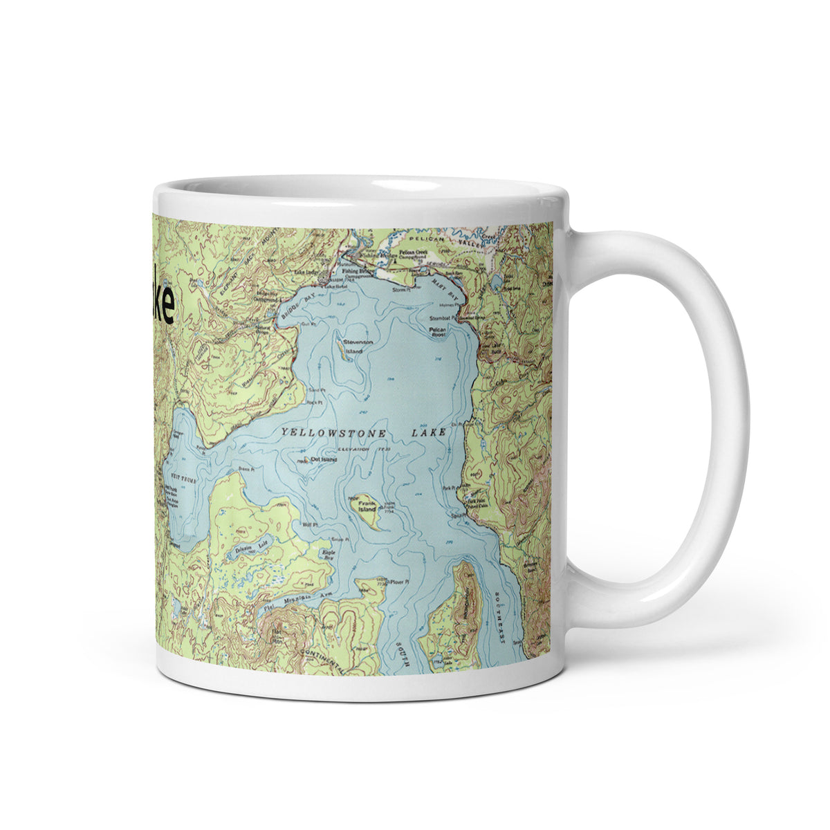 Yellowstone Lake Special Ceramic Mug